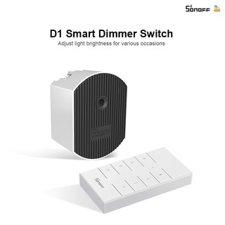 SONOFF D1 Wifi Smart Dimmer Switch Adjust Light Brightness eWeLink APP Control Smart Dimming Device Support 433MHz RF