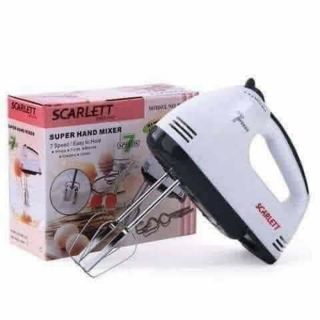 7 speed Scarlet hand mixer/Easy to use hand mixer