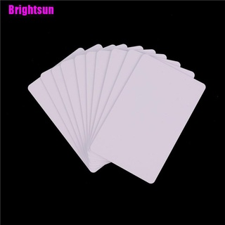 [Brightsun] 10pcs Thin smart card NTAG215 NFC Forum Tag For All NFC Mobile Phone NFC Card