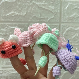 Little Pet Handmade Wool Small Hat Decoration Props Cute Hamster Hat (3)