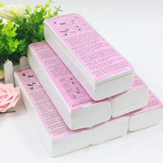 100pcs Hair Removal Wax Strips for Face Body Professional Wax Nonwoven Paper