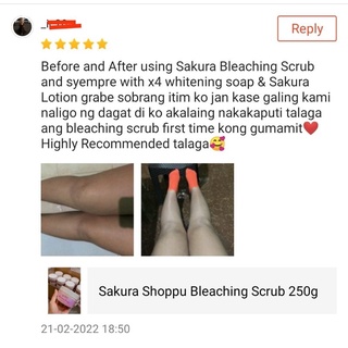 Sakura Shoppu Bleaching Scrub 250g (5)