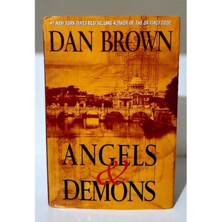 ANGELS AND DEMONS by Dan Brown (Hardcover)