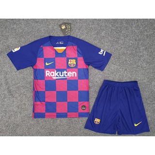 2017/18 Barcelona FC MESSI home football jersey+shorts
