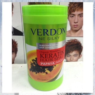 Food◊❆【Available】keratin 1000ml hair spa verdon ne silky hair conditioner argan chocolate anksalon