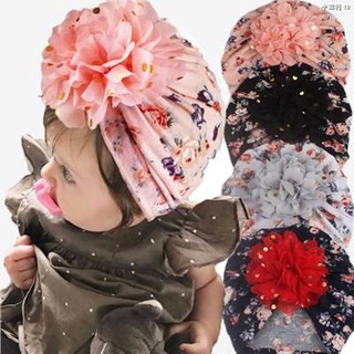 ☼■I love Dad Lovely Flower Baby Girls Headband For Newborn Soft Cotton Baby Boys Girls Hairband Turb