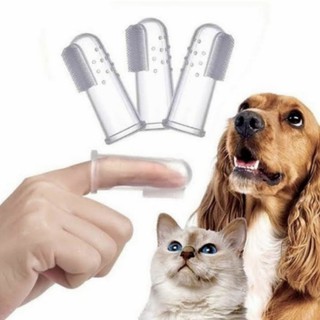 Finger Pet Toothbrush Toothbrush Finger Toothbrush Small Rubber Animal Dog Cat