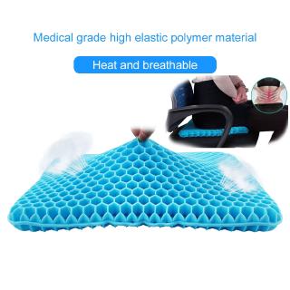 Breathable Cushion Egg Nanny Gel Cushion Honeycomb Backrest Ventilated Double Cellular Car Seat