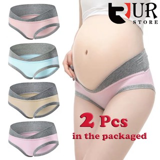 COD✔️ Maternity Panty Pregnancy Underwear Pregnant Briefs for Women Ddqshop (1)