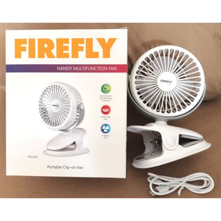 Firefly Rechargeable Clip On Fan (1)