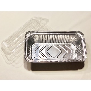 ALUMINUM LOAF TRAY / PAN WITH LID 10PCS (2)