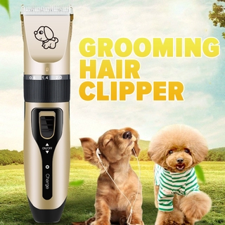 Dog Cat Pet Shaver Clippers Grooming Kit Rechargeable Cordless