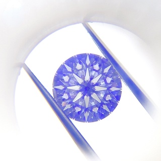 Real Moissanite Diamond PLum Blossom cut White Color 1.0ct 2ct with GRA
