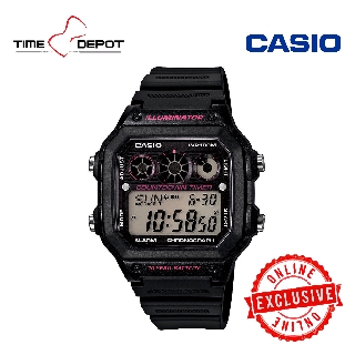 Casio AE-1300WH-1A2VDF Black Resin Strap Watch For Men