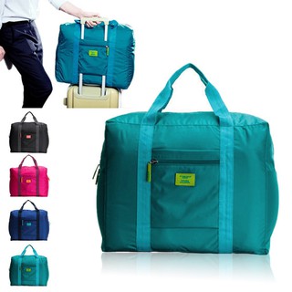 Travel waterproof nylon folding travel bag