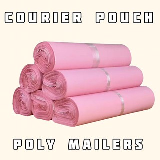 (100 PCS) Courier Pouch Poly Mailer Pouch Light Pink Plastic Bag Packaging