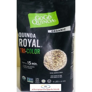 GoGo Quinoa Organic Tri-Color Tri Color Royal Quinoa 1.81 kg