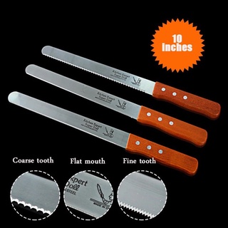 10Inch Bread Knife Toast Slicing Knives Cake Slicer Baking Pastry Cutter