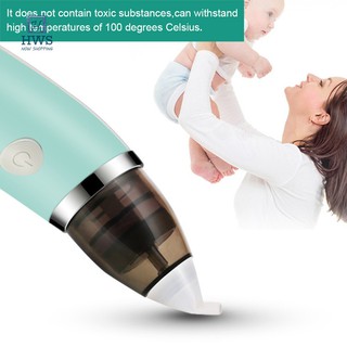 ✼☁✸HWS♣ Baby Electric Nasal Aspirator Safe Hygienic Automatic Snot Sucker Nose Clea