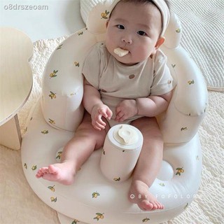 Inflatable Sofa❒Baby learning chair baby dining chair sofa learning to sit artifact inflatable seat