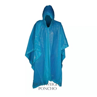 Lightweight Poncho Square Raincoat with Hood