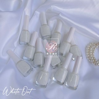 SHADE : White Out| OMG NAIL POLISH | Rosy Levres