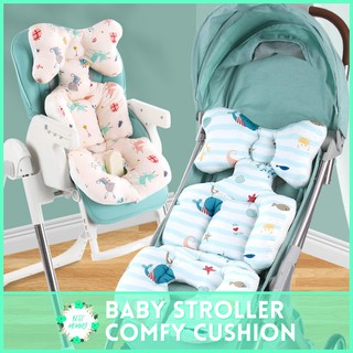baby mat✑♞☾Bestmommy Baby Stroller Cotton Cushion Seat Mat Breathable Car Pad Pram trolly Mattress B