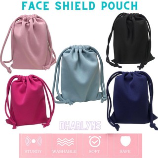 gift box gift baggift✷Easy Carry Face Shield Pouch / Drawstring Gift Packaging Pouches