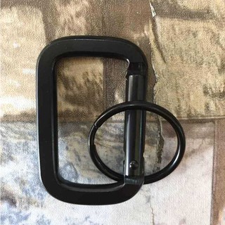 (5pcs)Carabiner Hook With Circle Ring/Key Holder