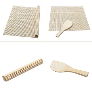 【spot good】☌Rolling Cooking DIY Mat Maker Bamboo Sushi Roller