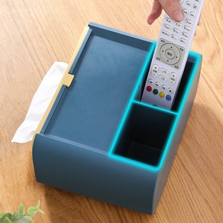 ▽❐Nordic Tissue Box Remote Control Home Office Desk Storage Box Living Room Multifunctional Paper Dr (2)