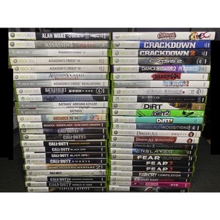 Xbox 360 Open region CD games (NTSC, NTSC-J and PAL)- A-F