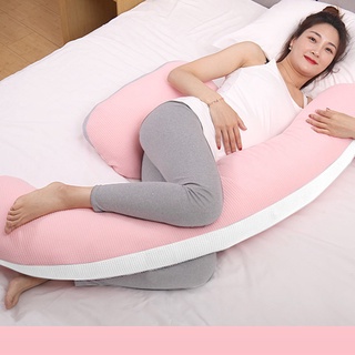 Funshally Side Sleeping Pillow for Pregnant Women Multifunctional U-shaped Waist Protection