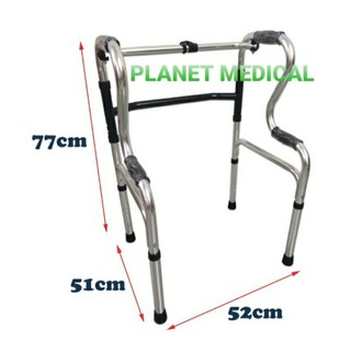 Walker Adult Aluminum HummingBird 915Black Multi-Functional Aid Crutches