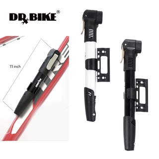 Genuine spot ❧Bicycle Pump Aluminum Alloy Mini Pump for Bicycle MTB Portable Inflator with Holder