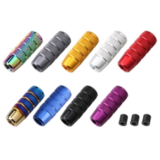 Universal Car 95MM Gear Shift Knob Manual Transmission Aluminum Shifter Lever Knob with 3 Adapters