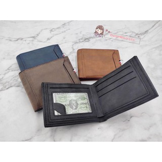 Card Holders☃✾▨Men's leather fashion short wallet