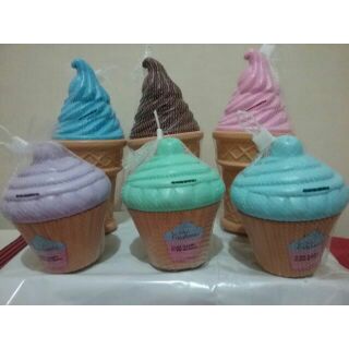 Ice cream and cup cake coin bank