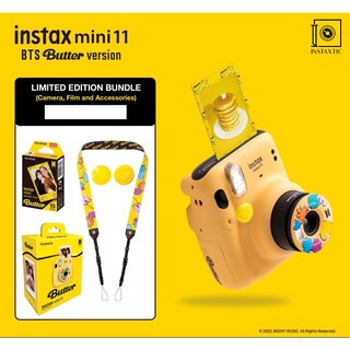 Fujifilm Instax Mini 11 BTS BUTTER VERSION LIMITED EDITION Instant Camera with BTS Film (ON HAND)