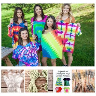 Easy To Use Tie-Dye Kit Party Creative Group Activities DIY Fashion Dye Kit 18/12/5/3 Pcs