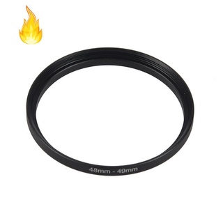 48mm to 49mm Camera Filter Lens 48mm-49mm Step Up Ring Adapter