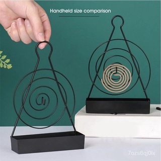 Nordic Retro Iron Insect Mosquito Coil Holder Innovative Home Incense Sandalwood Mosquito Repellent