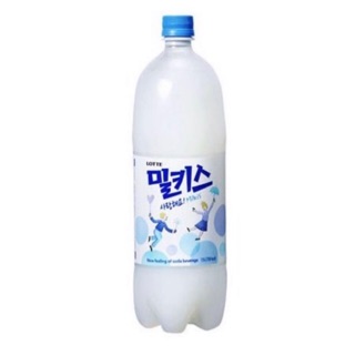 NEW! Lotte Milkis Milk & Yogurt Flavoured Soda Drink 1.5L (1)
