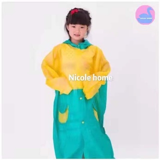 LS✔ Children Rain Coat Waterproof Raincoat (COD)