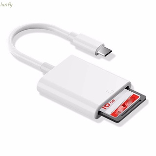 LANFY Tablet Card Reader Phone Card Reader Adapter Type C Card Reader OTG Adapter USB C to SD For|Pro Multifunctional SDXC OTG USB 3.1 Type C to SD/TF/Multicolor