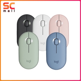 100% Original Logitech Wireless Mouse Pebble M350 Optical Silent Bluetooth Computer mouse
