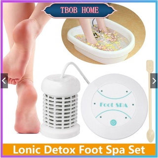 detox foot spa ionic foot bath Personal Ionic Cleanse Machine Detox Foot Spa Set Basin Bath Array Health Care