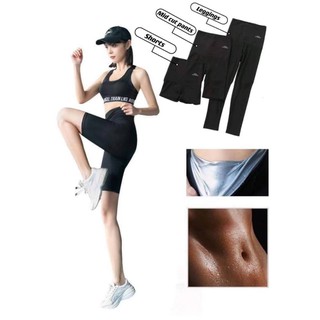 Sports Sweat Five-Point Pants Men or Women's Fitness Running Sweatpants Fat Blow-Up Sweatpants (1)