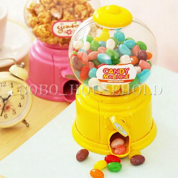 Mini Candy Machine Dispenser Gumball Vending Machine Coin