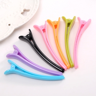 Hair Clips Candy Color Plastic Hair Accessories Korean Style Girl Hairpin (5)